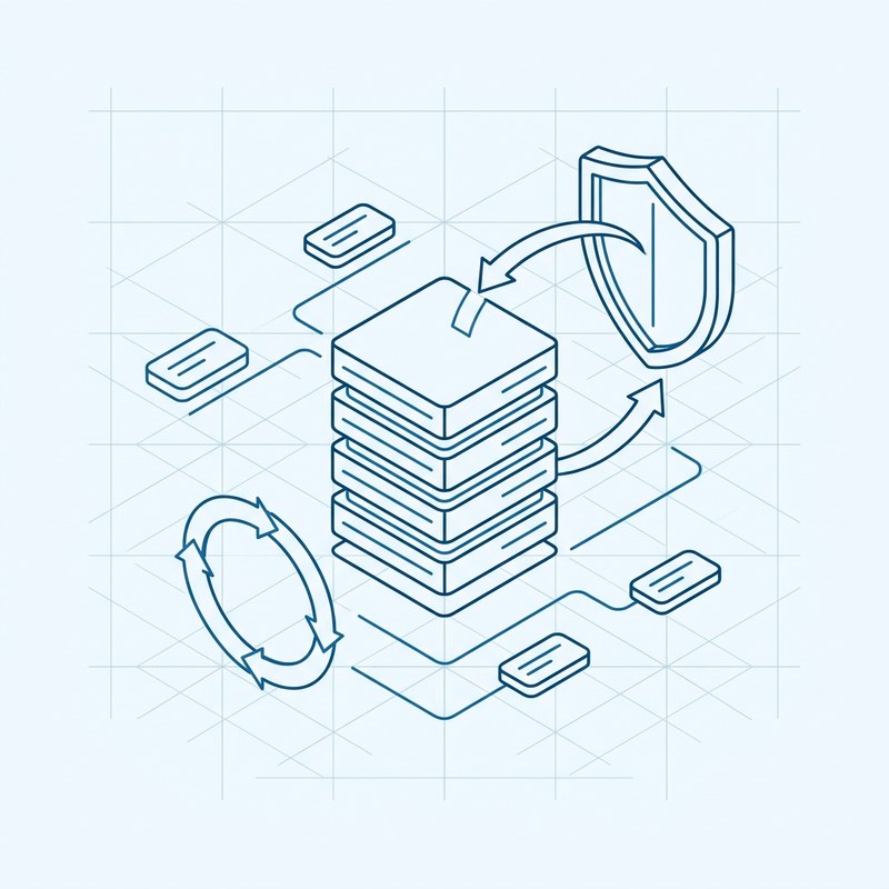 Схема обслуживания коробочного Битрикс24: сервер, обновления и защита данных