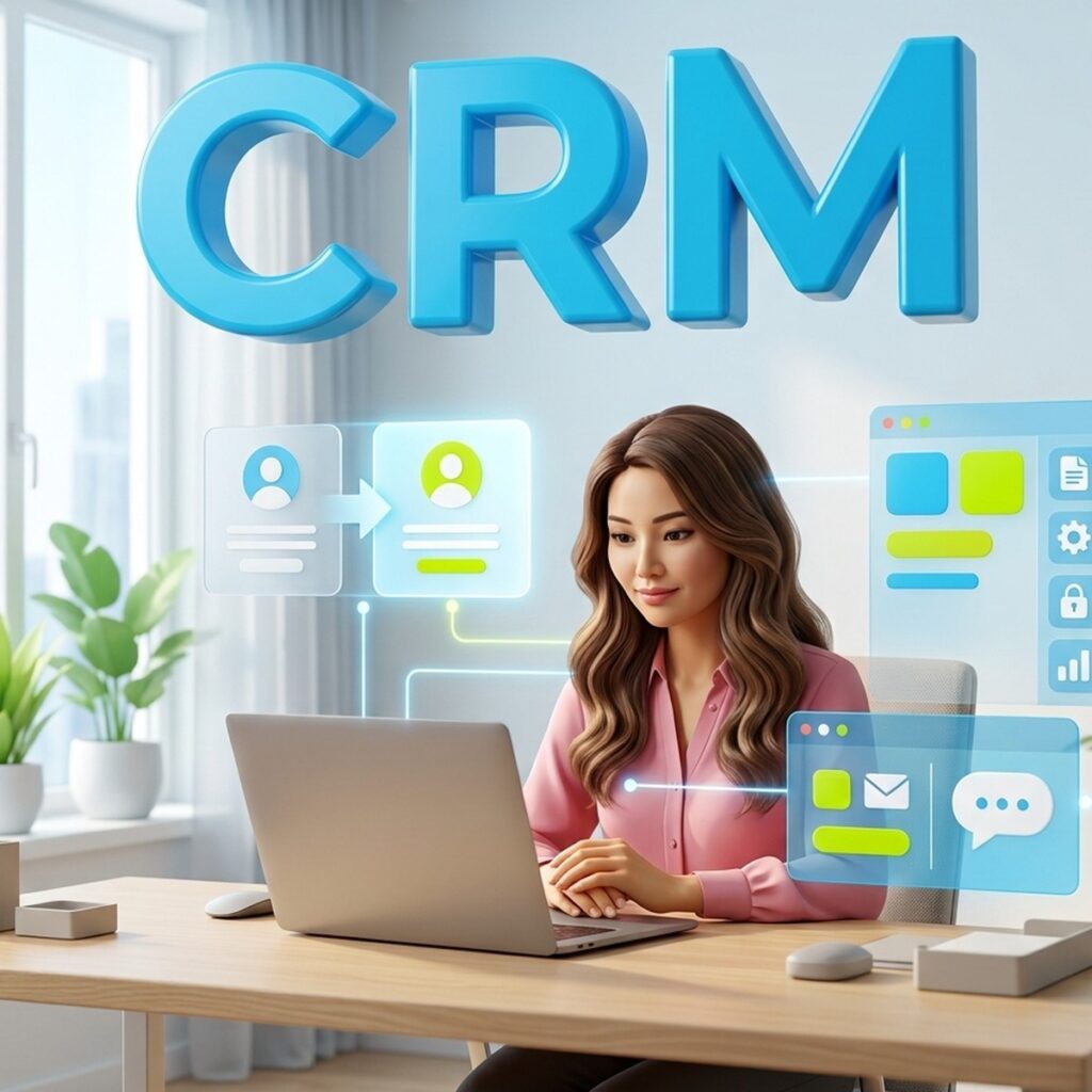 Менеджер объединяет дубли контактов в CRM Битрикс24: две карточки клиента сливаются в одну
