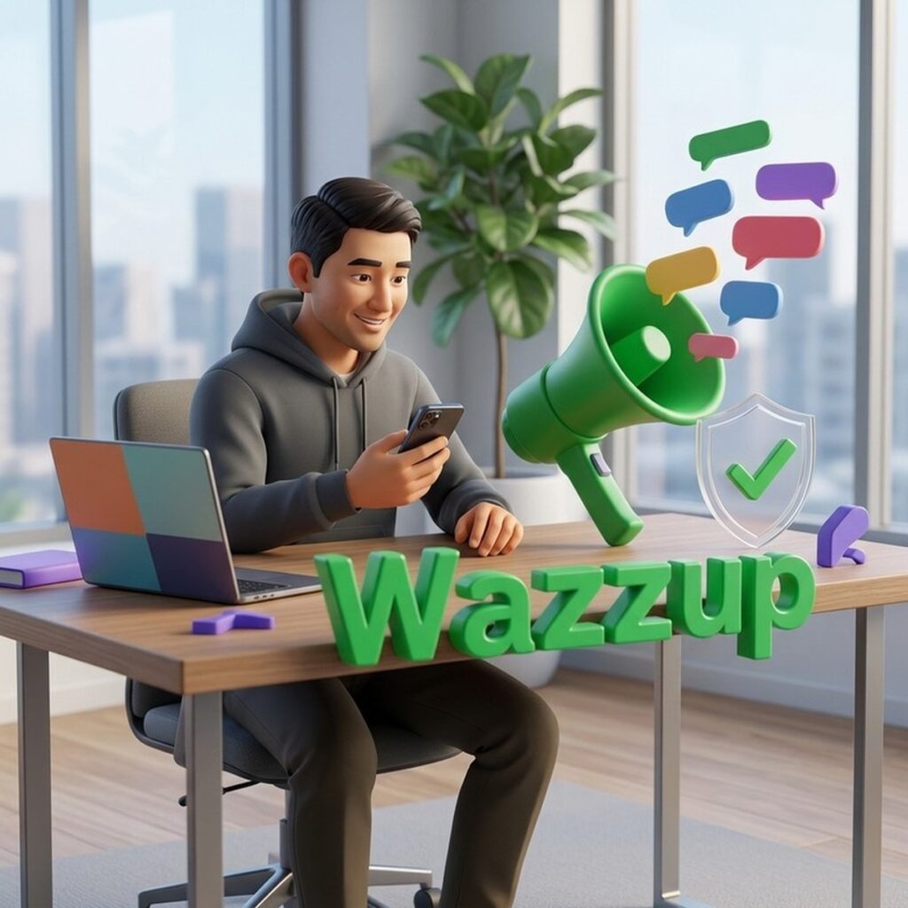 Рупор с сообщениями и защитный щит: рассылки через Wazzup без бана